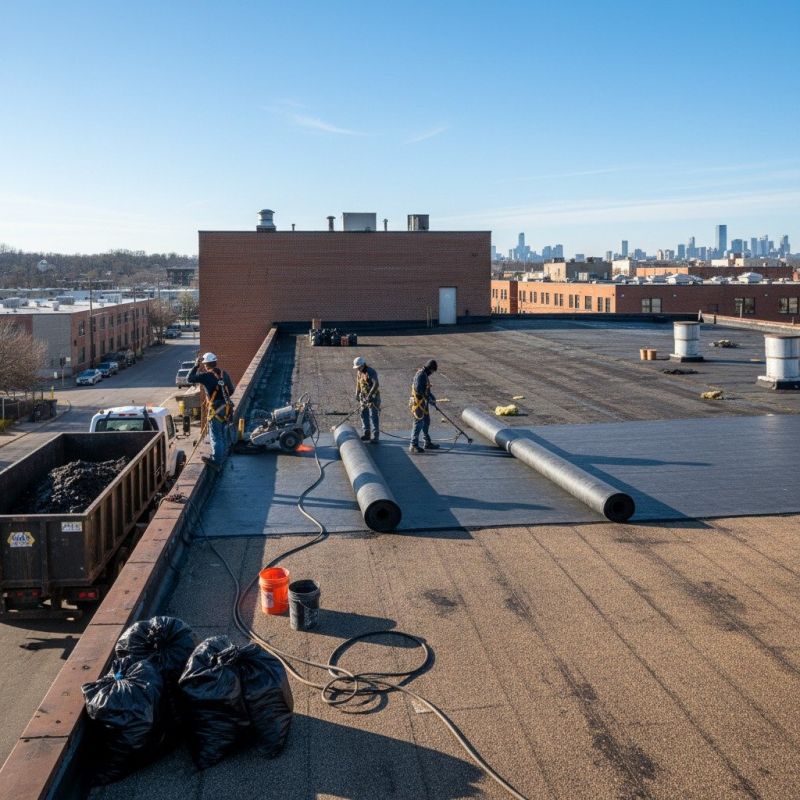How Flat Roof Replacement Improves Drainage And Waterproofing