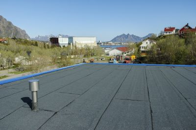 Products For Flat Roof Replacements in use