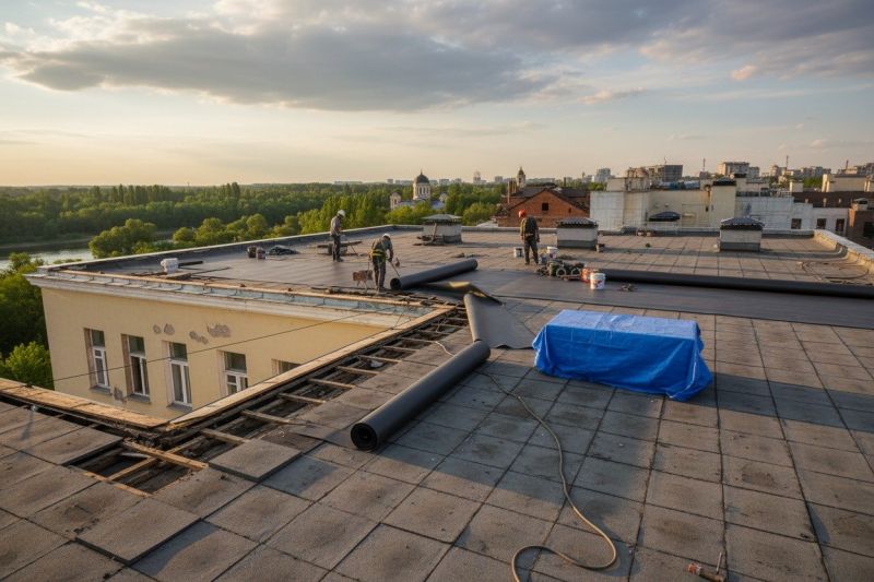 Single-Ply Roof Replacement Options: Tpo, Epdm, And Pvc